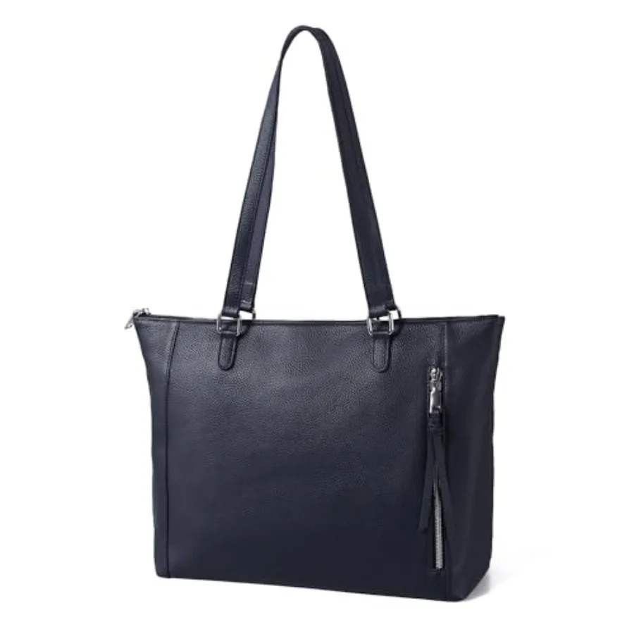 

Genuine Leather Tote Bag for Women Large Tote Bag for Women for Work Purses Satchel Handbags with Top Handles
