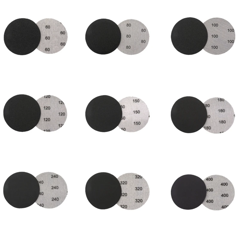 

A81M New 996A+ 3 Inch 75Mm Disc Water Sandpaper Flocked Back Dry Sandpaper Wet And Dry (60 -400 )