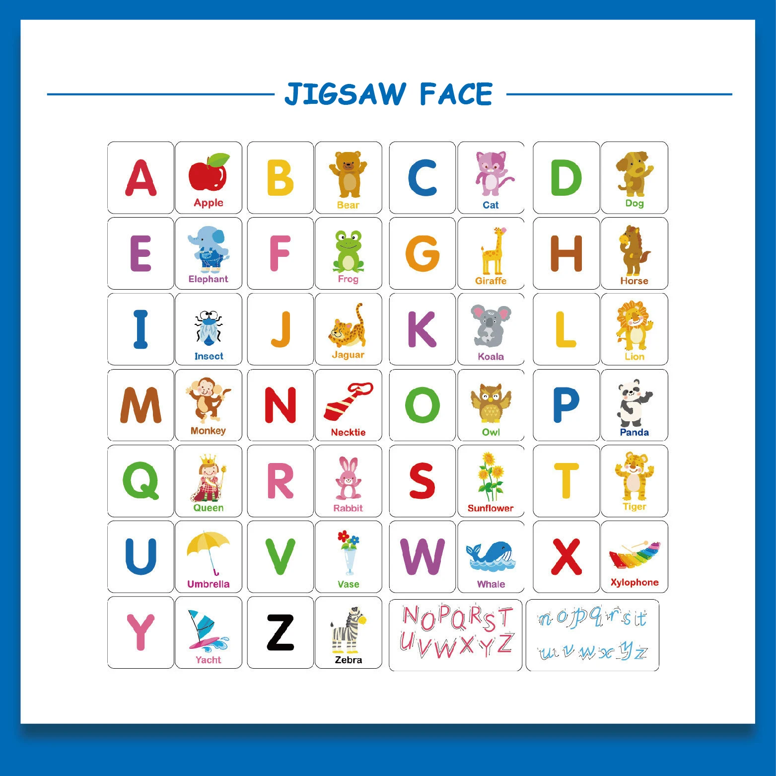 Cute Early Educational Card Toys For Toddlers Funny Pairing Jigsaw Board For Preschoolers Toddlers