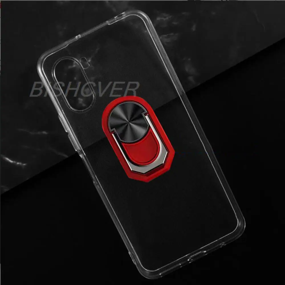 Luxury Shockproof Ring Holder For Umidigi G3 4G Umidigi G3 Plus 4G G3 Max 4G Case Soft Silicone TPU Protective Holder Cover