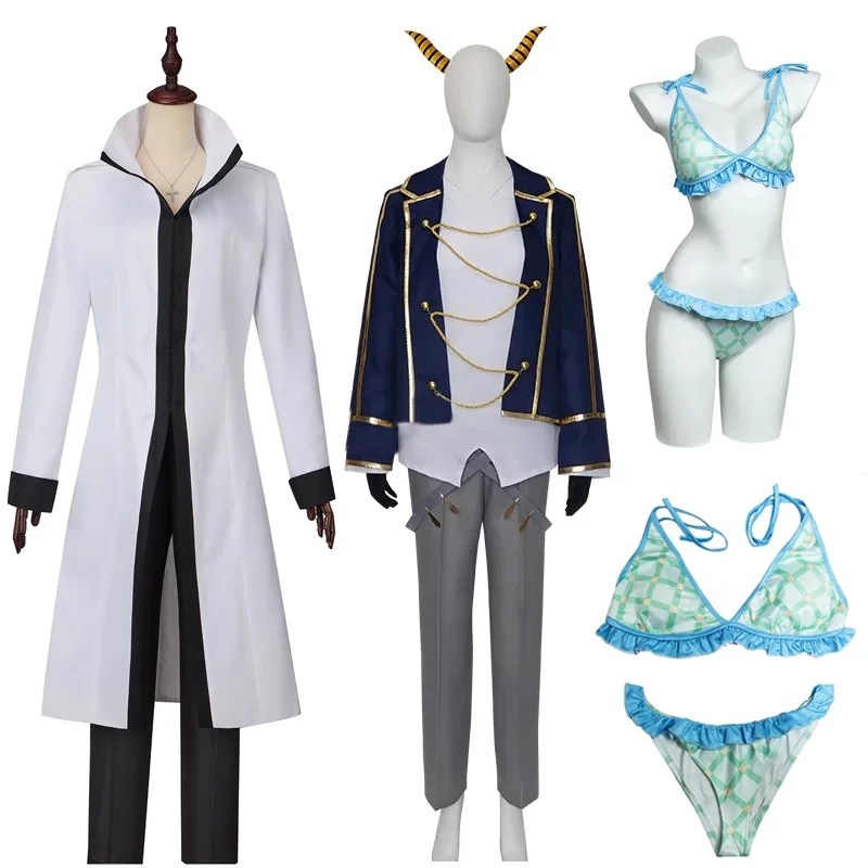 Anime Cos Fairy 100 Years The Water Dragon God Mercphobia Cosplay Wendy Marvell swimsuit Gray Fullbuster Costume Custom Made