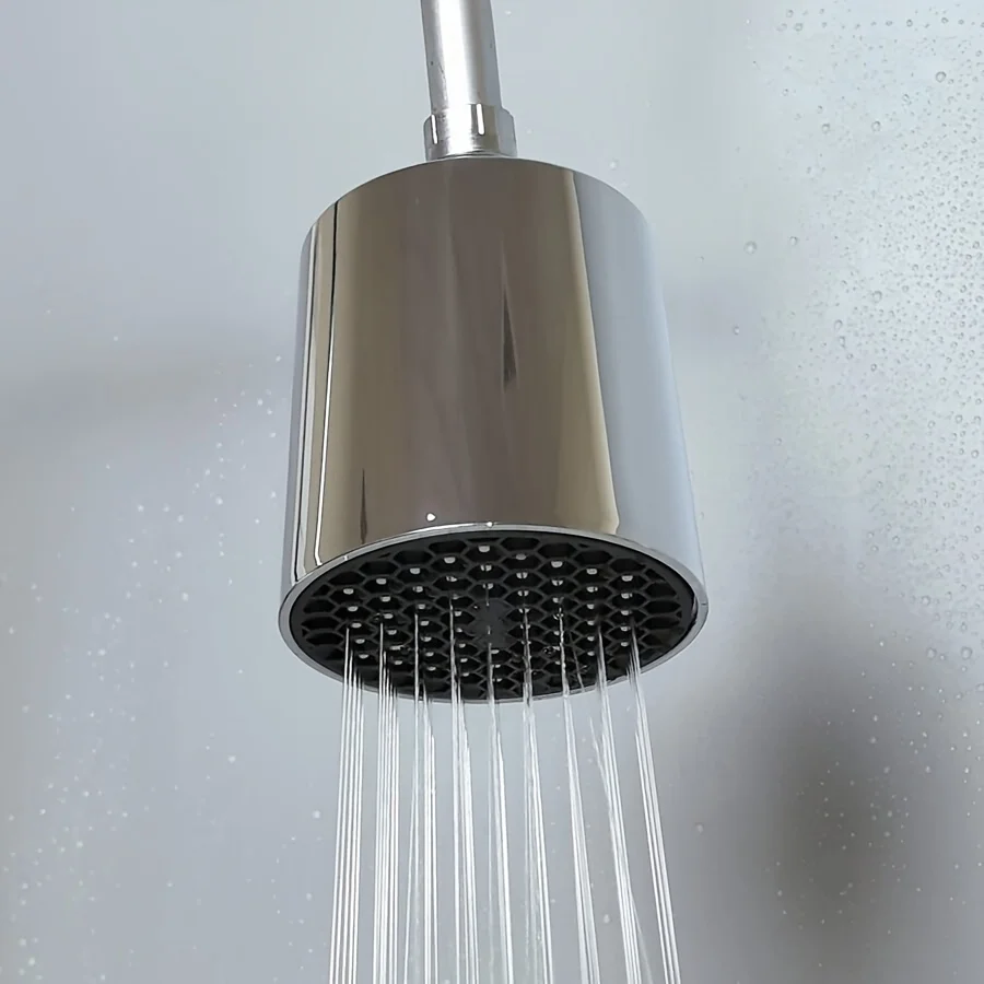 

Overhead Shower Head High Pressure Adjustable Ratation Large Water Outlet Nozzles Showerhead for Hotel Bathroom Accessories