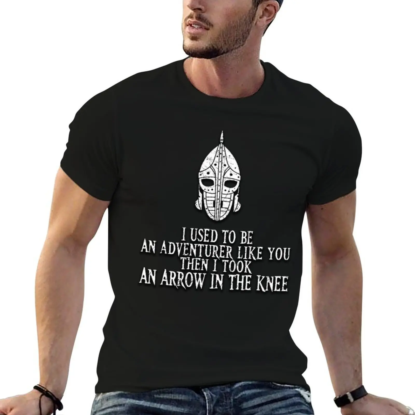 I Used to Be An Adventurer Like You T-Shirt custom t shirt graphic t shirts t shirts for men