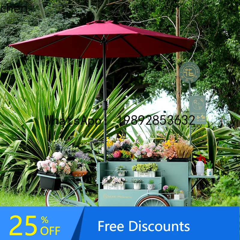 

BB three-wheel stall car commercial square mobile sales truck store event promotion display car