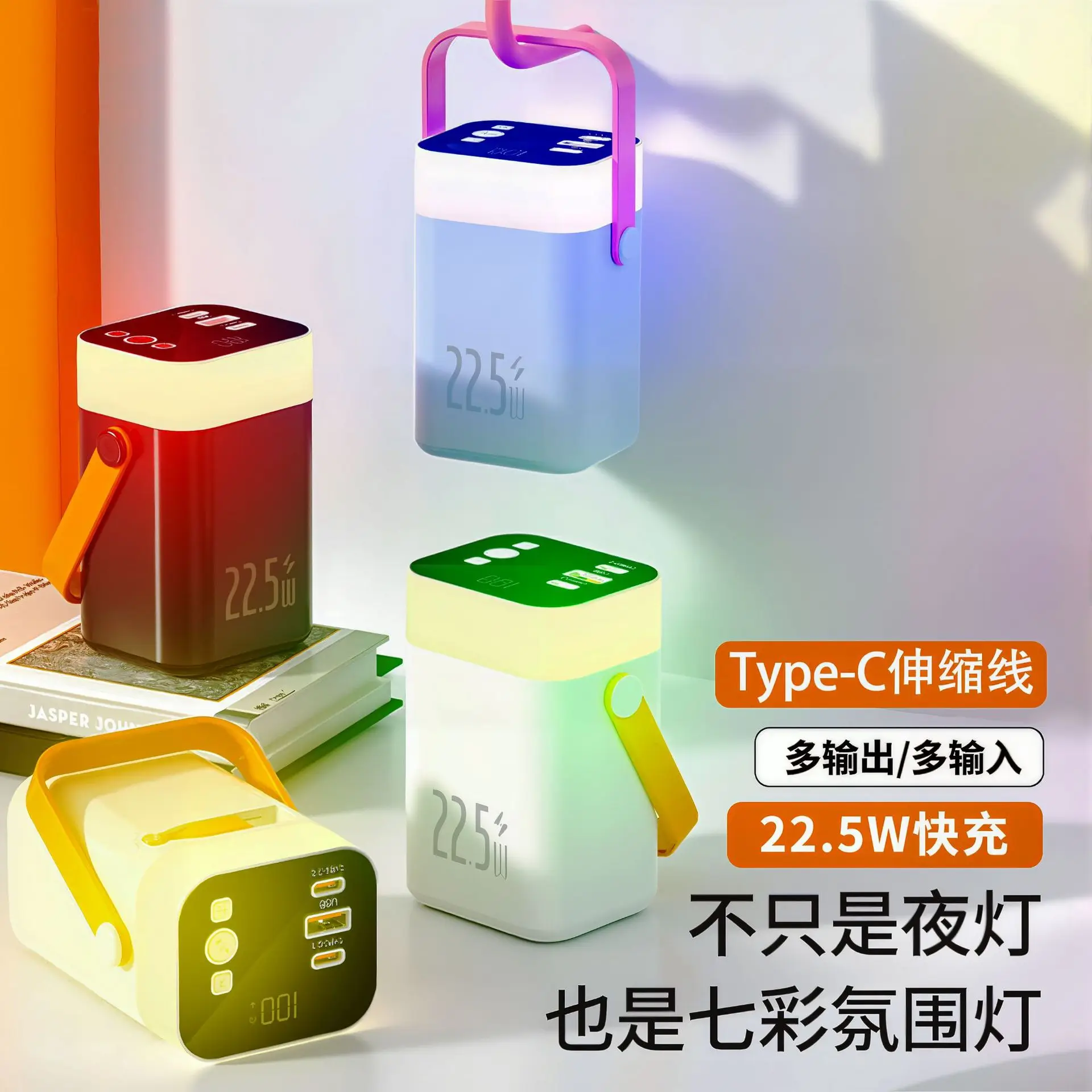 

PowerBank 20000mAh Spare battery Portable Charger Mobile External Battery Fast charging For Camping iPhone Samsung Xiaomi iPad
