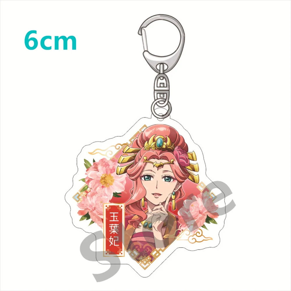 Anime Diaries Kusuriya No Hitorigoto Keychain Acrylic Figure Maomao Gao Shun Li Bai Cosplay Keyring Pendant Gifts