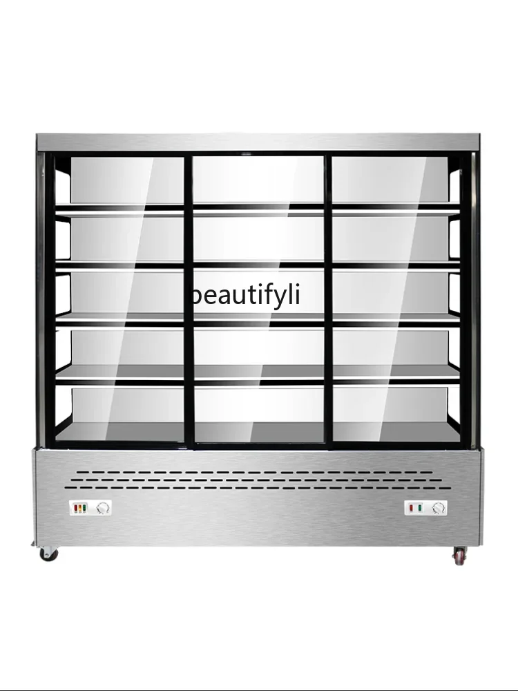 

Display Cabinet Air-Cooled Fryer Frozen to Keep Fresh Supermarket Commercial Vertical Food Displaying Refrigerator