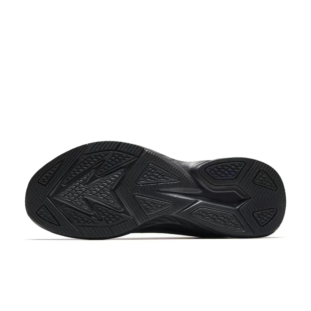 Anta Venom 6 Men's Low-Top Cushioned Running Shoes – Comfortable, Slip-Resistant, Durable & Lightweight, Black 912625516-8
