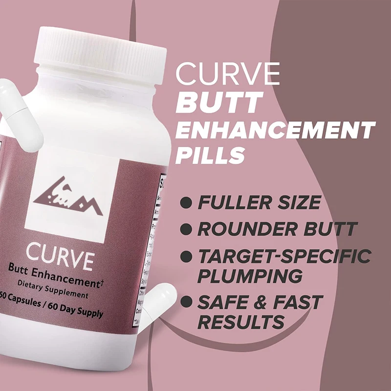 Curve Butt Enhancement Pills (60 Day Supply)