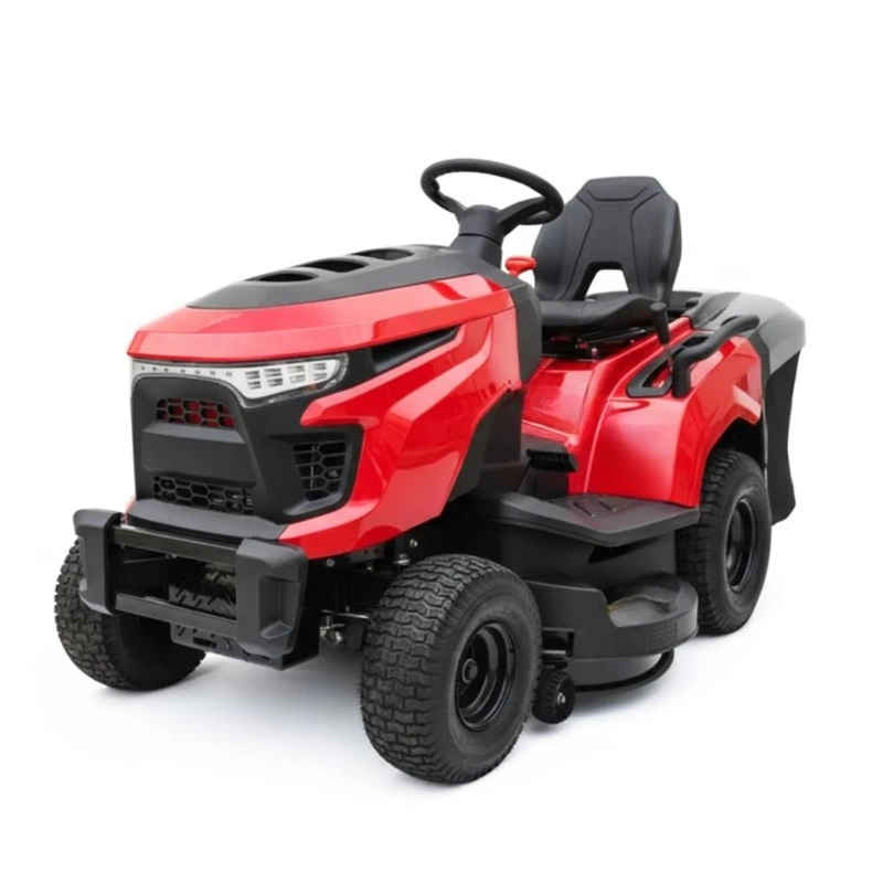 Vertak Self Propelled 452cc Riding Lawn Mower Tractor Grass Cutter 12.4HP  Powered Cordless Garden Ride on Lawmower
