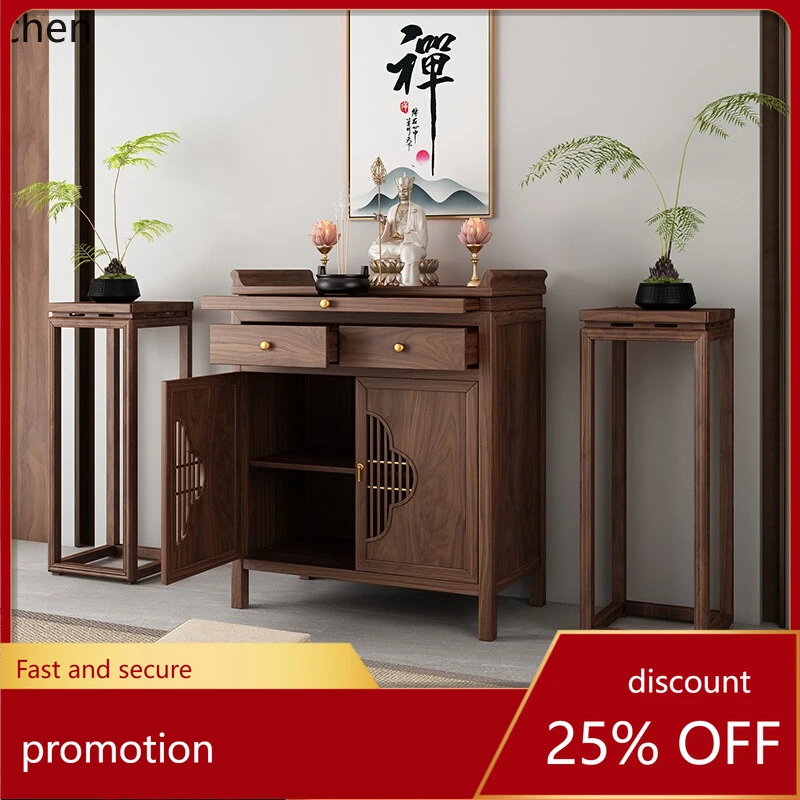 HT table incense casket cabinet for table Buddha  cabinet New Chinese tribute
