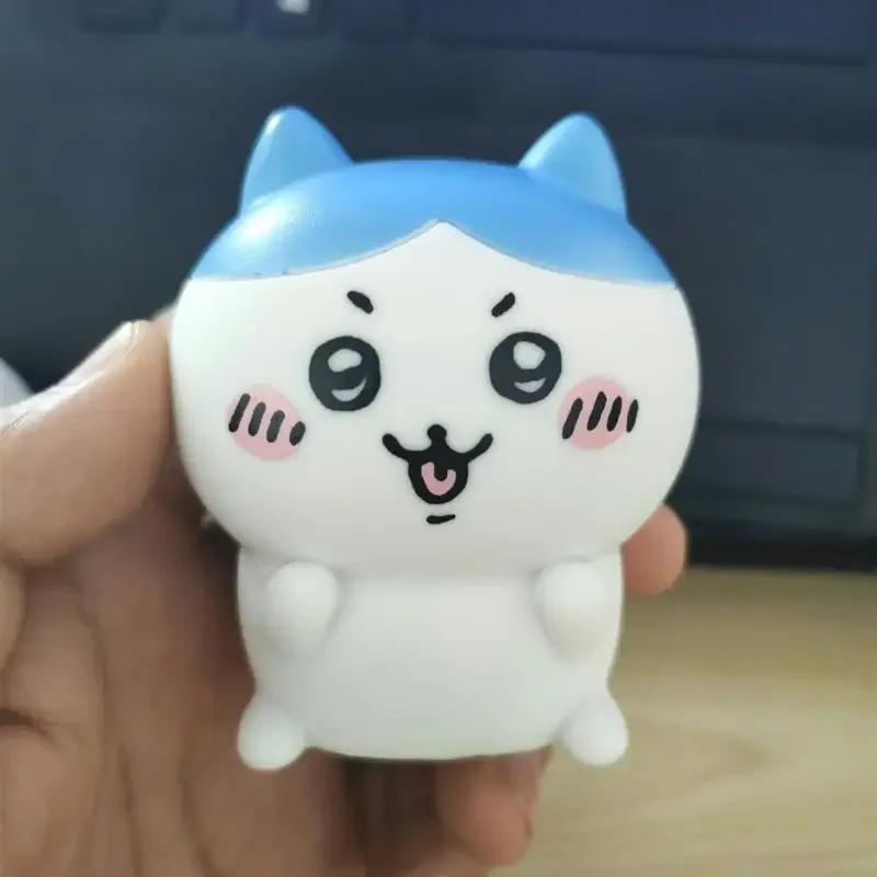 أنيمي تشيكاوا Kawaii غرفة نوم سطح المكتب الديكور Hachiware Usagi الكرتون الفينيل دمية ضوء الليل مضيئة لعبة مفاجأة فتاة الهدايا