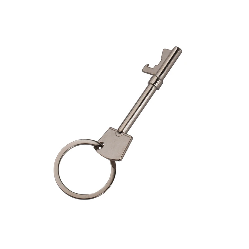 New Portable Bottle Key Opener Beer Bottle Can Opener Hangings Ring Keychain Tool Bar Tool 1pcs