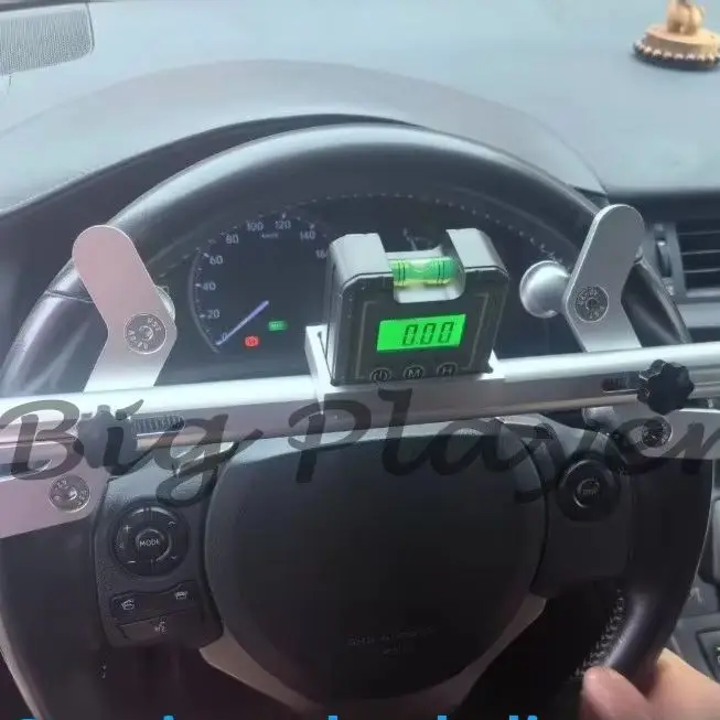 Four-wheel Alignment Auxiliary Tool Simple Electronic Model Car Four-wheel Positioning Steering Wheel Alignment Instrument