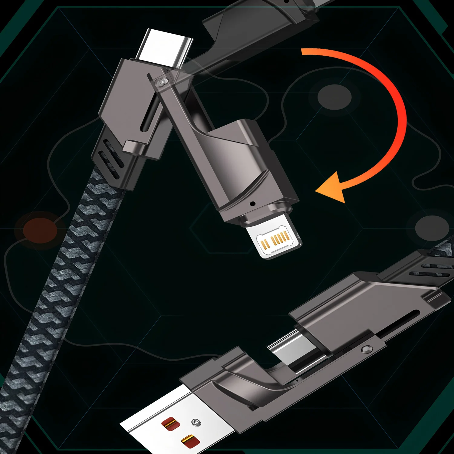 4-In-1 Kirsite Cabl… - image