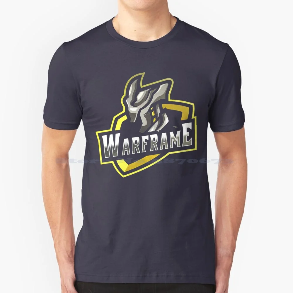 Warframe T Shirt 100% Cotton Tee Warframe Heart Of Deimos Dark Sector Play Free Tenno Lunaro Empyrean Lotus Sentient Lua The