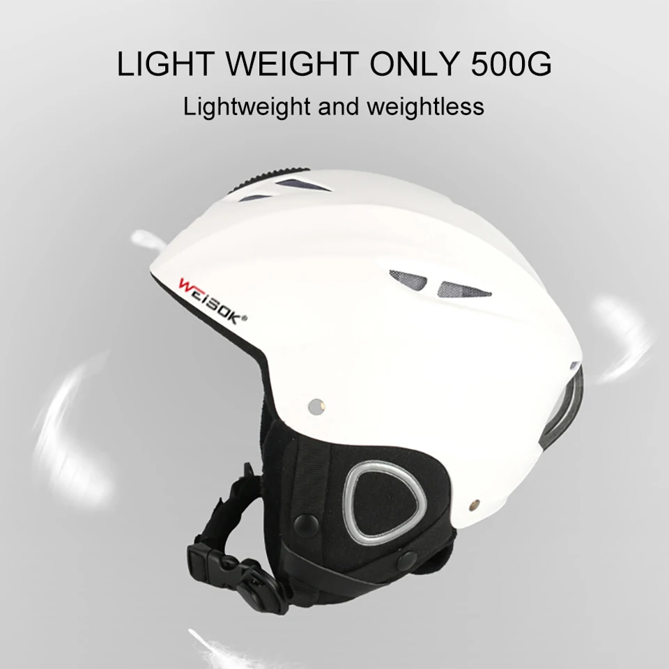 겨울 스포츠 스케이트 스케이트 보드 스노우 보드를위한 성인 남성과 여성을위한 전문 PC + EPS 스키 헬멧