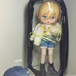 Tenshouin Eichi OB11 Hair Ensemble Stars Ob22 Faceplate GSC removable Wig Doll Handmade Anime Cosplay DIY Accessories