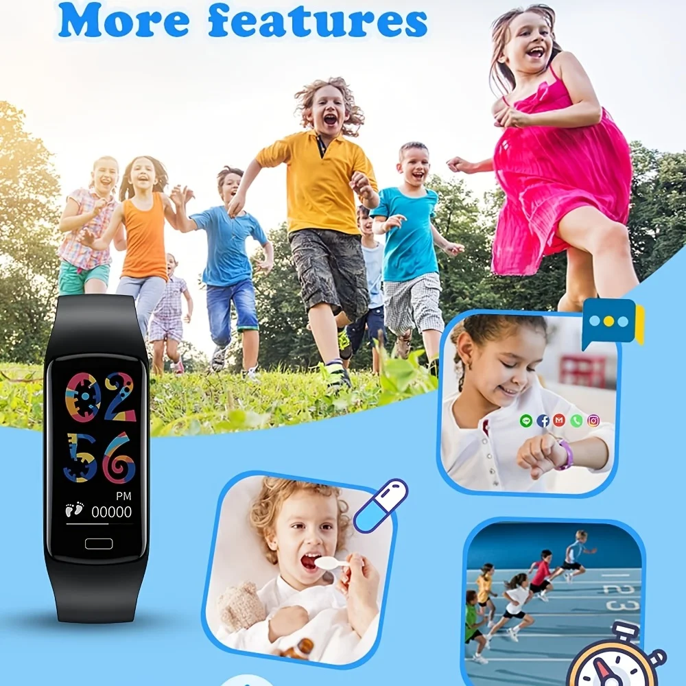 CanMixs Smart watch wireless call Smartwatch With Sleep Monitor Message Alarm Clock watch Smart Bracelet For Kids children