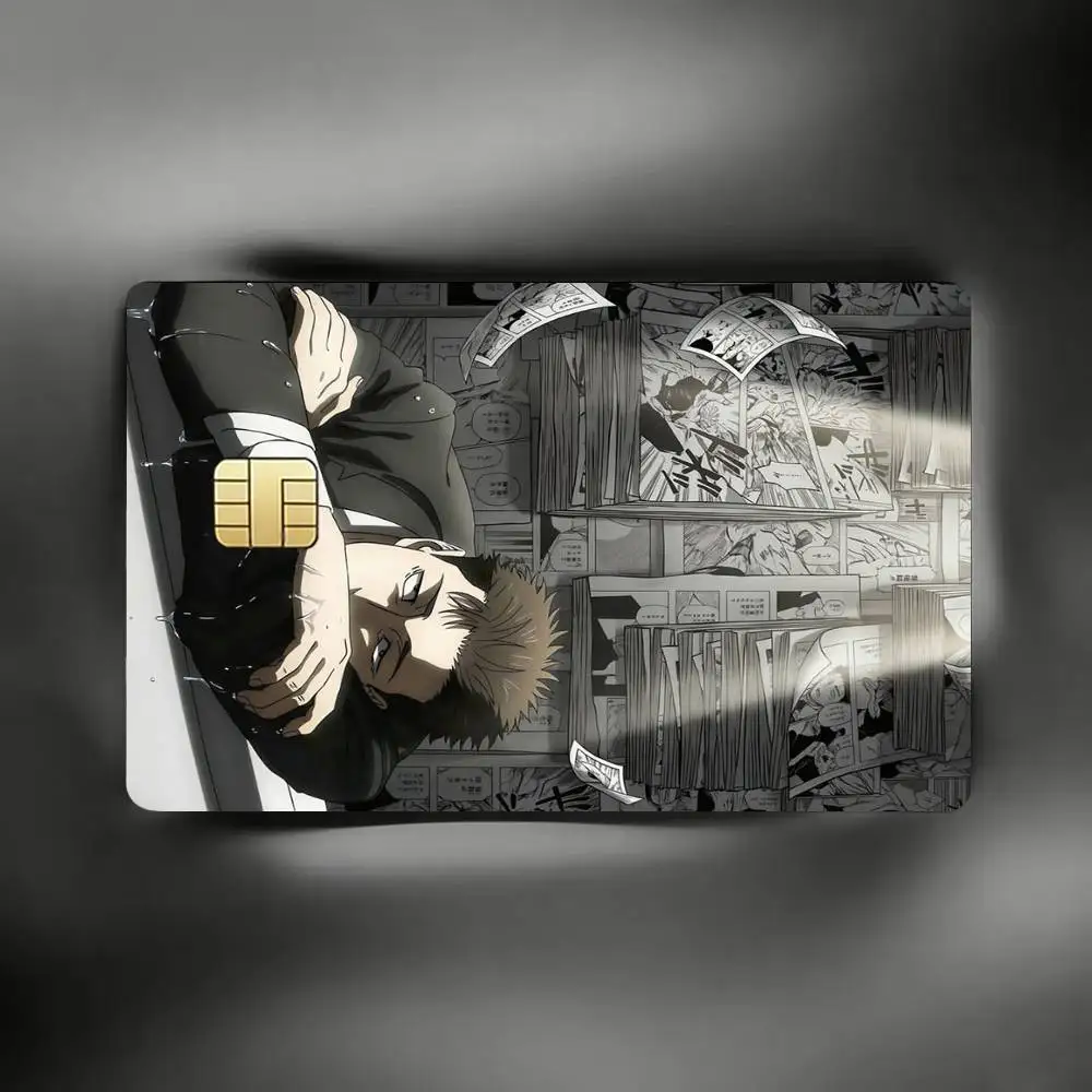 H-Hiromi H-Higuruma Decorative Waterproof Film Skin Cover Credit Card Stickers Debit Front Bank Bus Pass