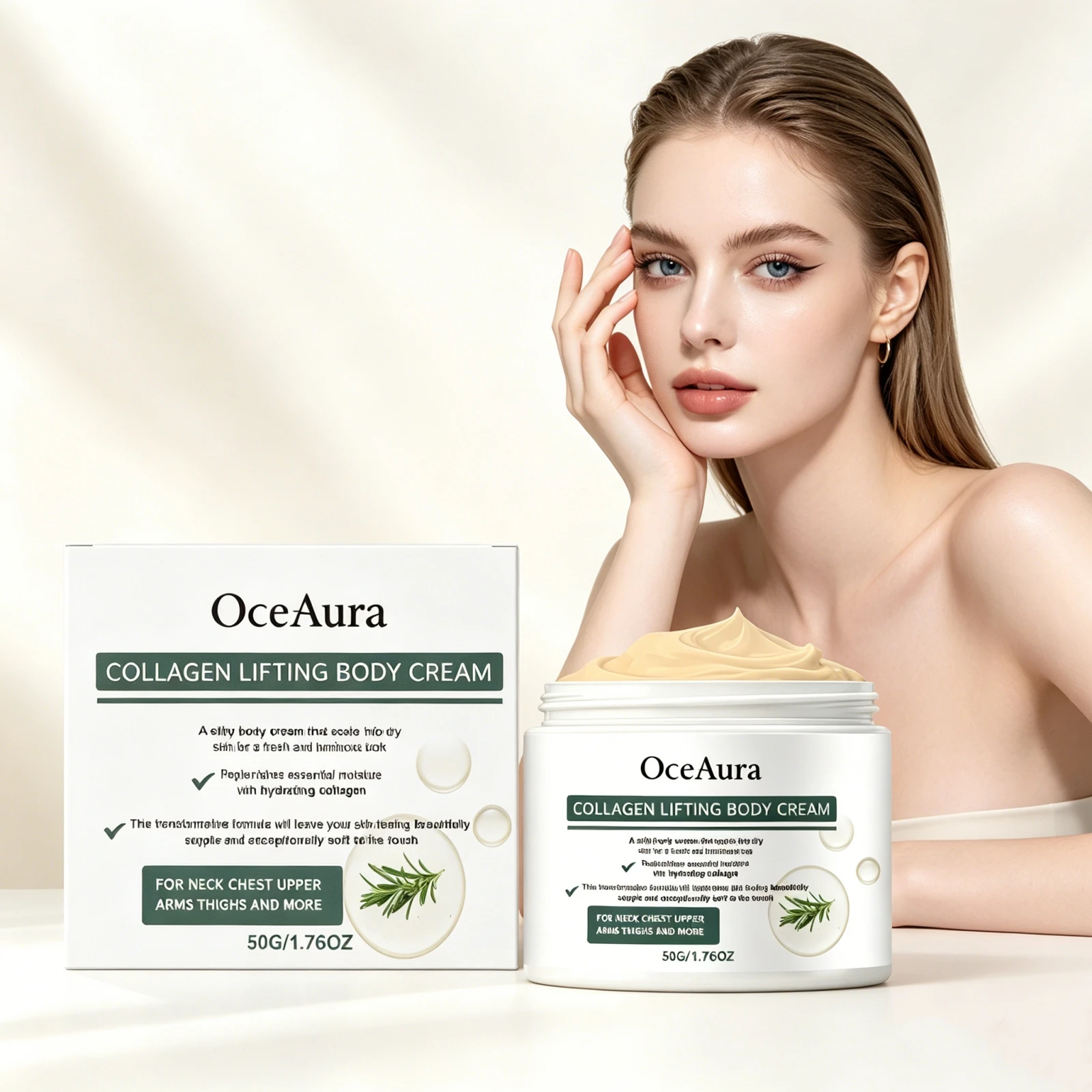 

Nourishing Firming Body Cream Collagen Infused Deep Hydration Lift Tightening For Body All Position Moisturizing Skin Care Cream