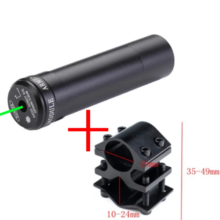 Outdoor Rotpunkt Rot/Grün Laserzielgerät Jagdzubehör Sport Langstrecken-Laserkalibrator für 11/20mm Schiene