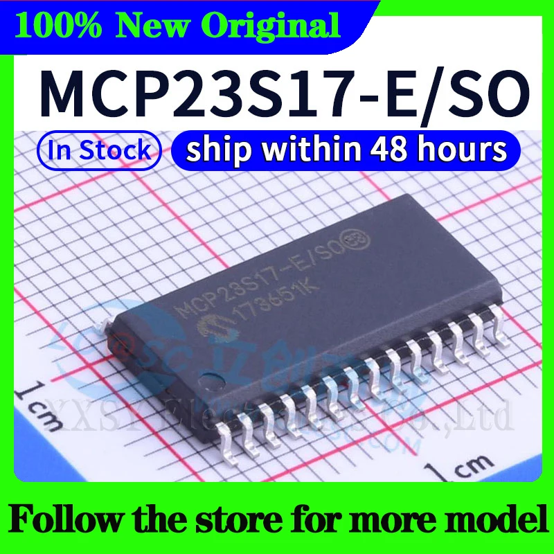 MCP23S17-E/SS MCP23017-E/SS MCP23S17-E/SO MCP23S17-E/ML MCP23017-E/SO في المخزون 48 ساعة السفينة