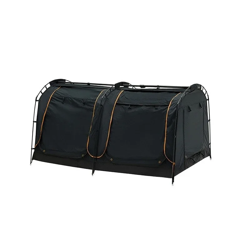 

Tunnel tent outdoor camping equipment thickened rainproof and cold proof full shading wear-resistant vinyl tent