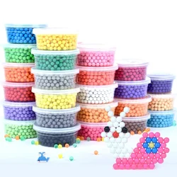 600Pcs box Hama Water Beads Spray Magic Beads Educational Perler perlen beads Puzzles Accessories for Children Toys