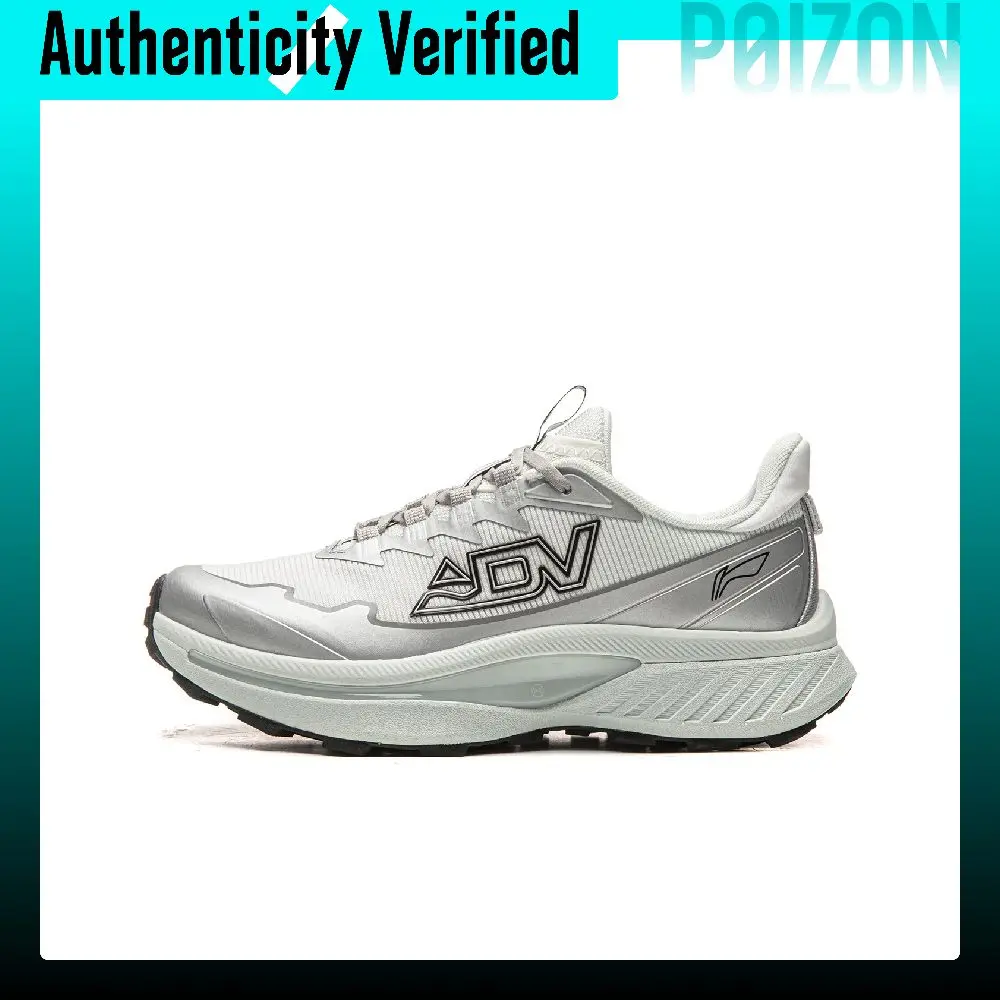 Li Ning Chasing The Sky Cushioning Slip Resistant Abrasion Resistant Rebound Low top Trail Running Shoes Women's ARNW008-10