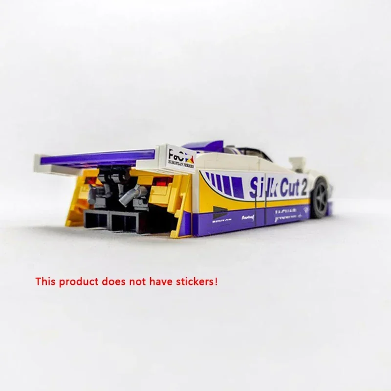 Speed Champion Model MOC Building Bricks XJR-9 LM Top Tier Sports Car Modular Technolog Gift Children Suit Toys Holiday Assemble