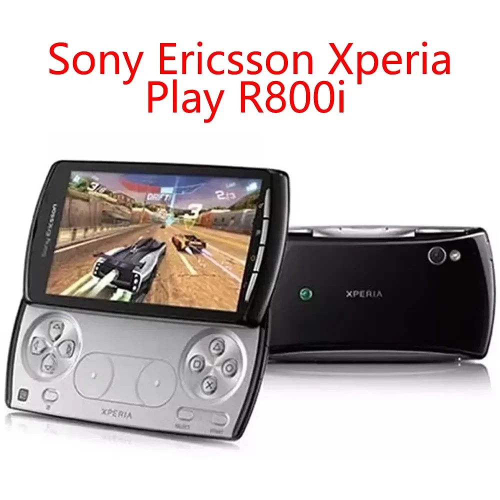 Sony Ericsson Xperia PLAY R800i 3G Mobile Phone WiFi 4.0'' LCD Display 5MP+VGA 720p Video Android Unlocked Original Used Phone