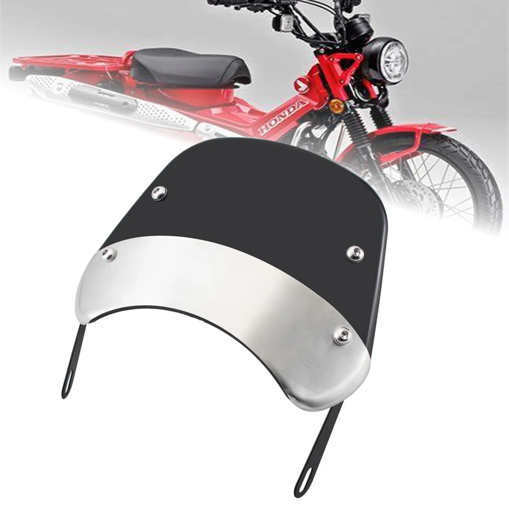 

Motorcycle Windshield Wind Deflector Windscreen For HONDA CT125 CT 125 Super Cub 2020-2021 Windscreen Windshield Covers Screen