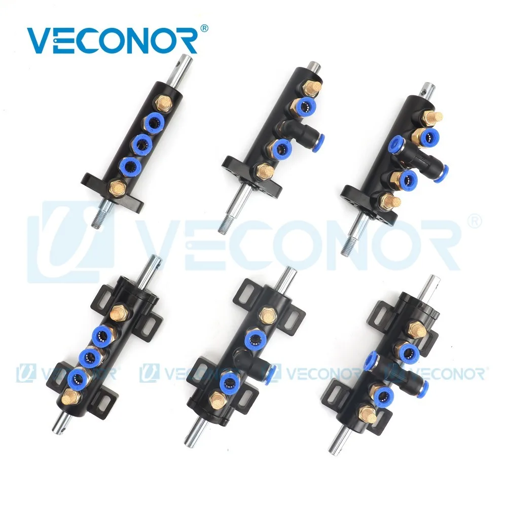 Air Control Five Way Foot Pedal Valve for Tire Changer Machines Air Cylinder Controlling Valve Switch Connect 8mm Hose
