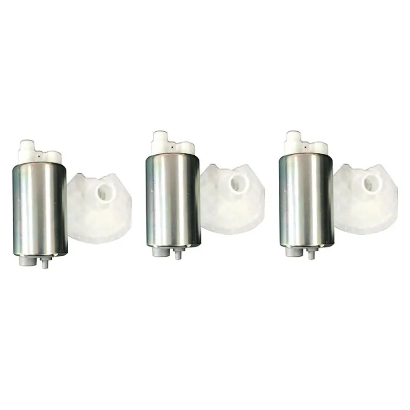 3X Electric Fuel Pump For Motorcycle EFI Kawasaki Vstrom TU250 RMZ450 GSXR750 GSXR600 GSXR600 HFP-386