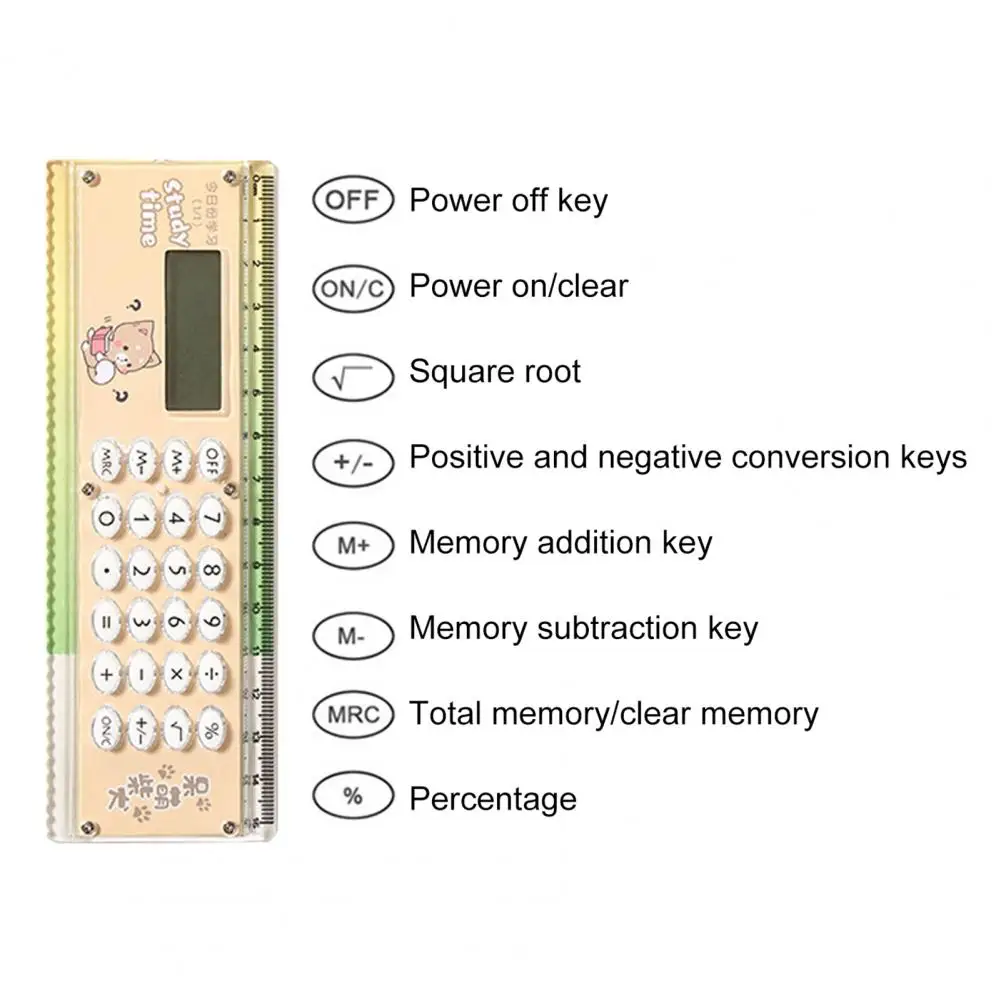 Arithmetical Operation Battery Operated Quick Response Student Calculator Student Stationery