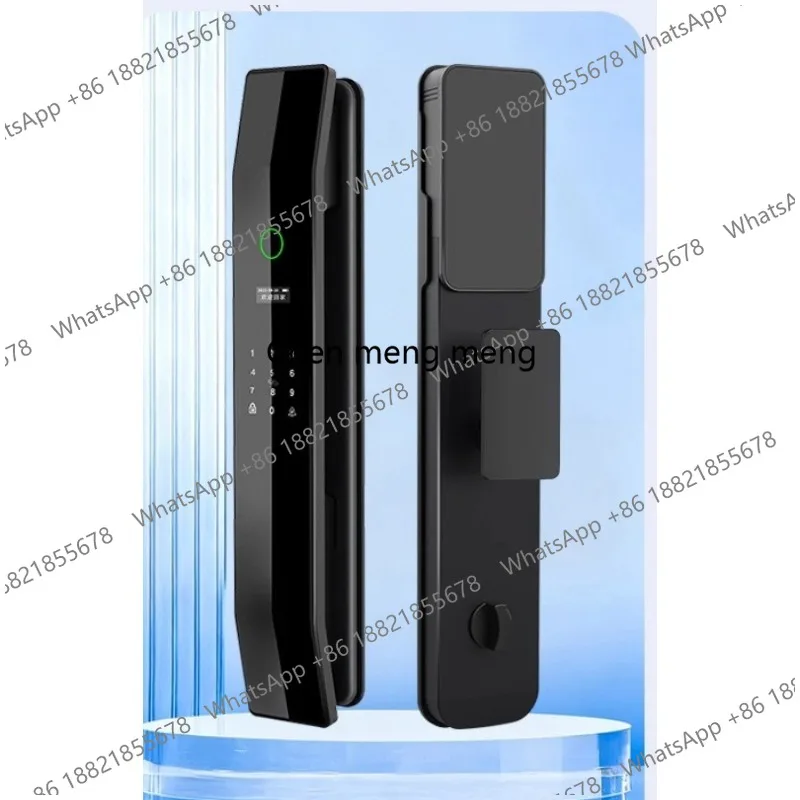 

Полностью автоматический интеллектуальный электронный дверной замок с защитой от взлома, дверной замок с функцией распознавания отпечатков пальцев и вводом пароля для домашнего использования.