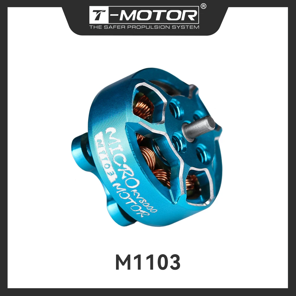 T-MOTOR M1103 1.6 Inch KV8000 KV11000 FPV Racing Drone Motor For 1.6-2.5 inch Whoop 2-3 inch Toorhpick