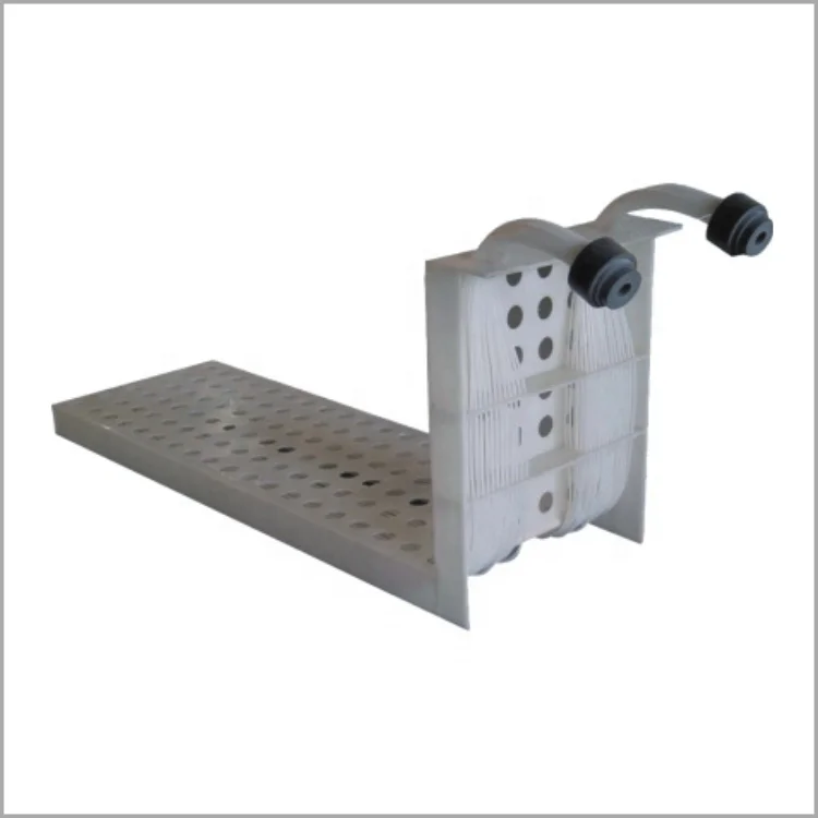 PTFE Titanium Tube Coaxial Plate Heat Exchanger for Cooling And Heating Water