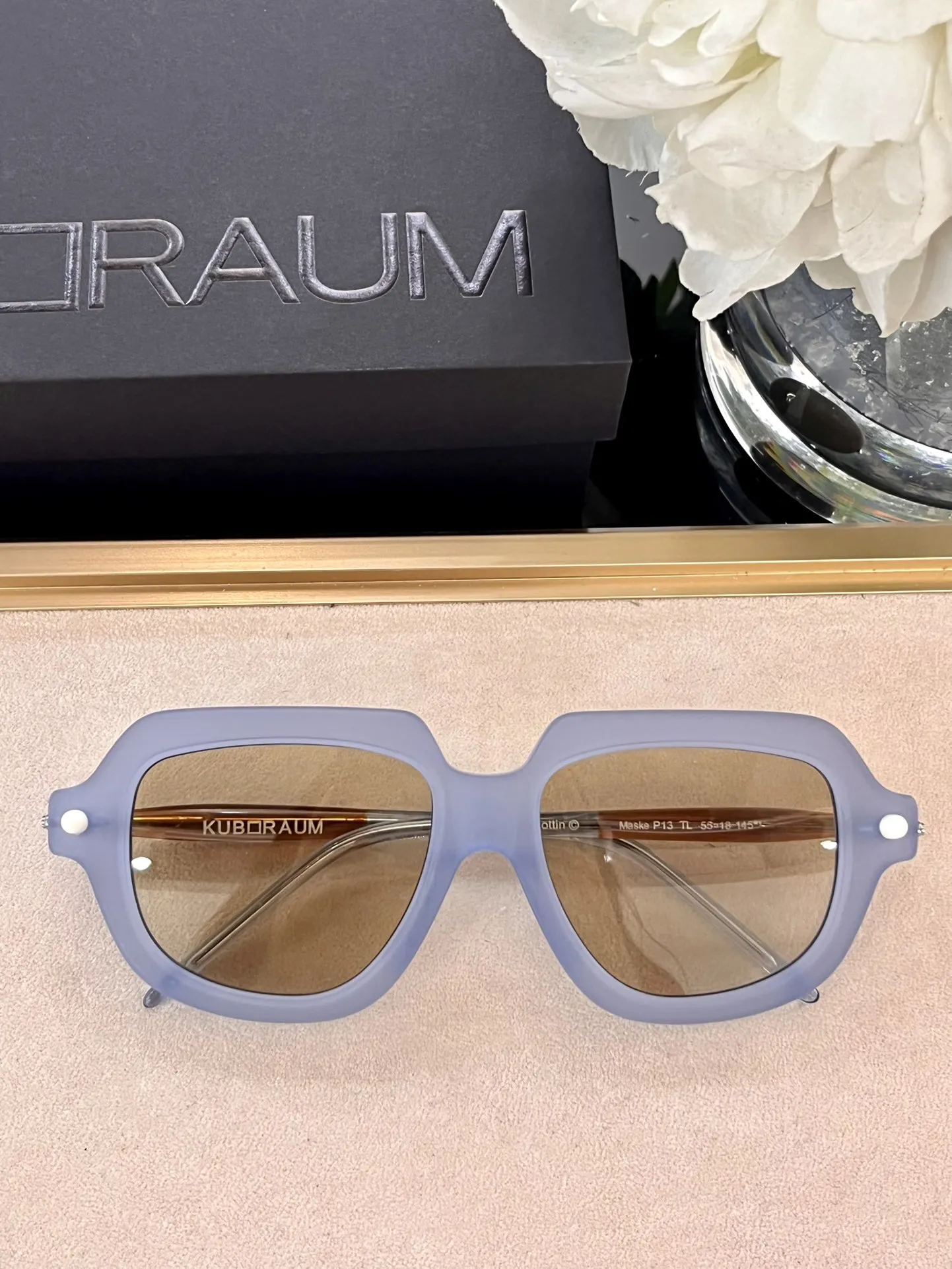 Germany KUBRAUM Thick Acetate Women Men UV400 Protection Vintage Retro Classcial Sunglasses with Case Oculos Maske P13