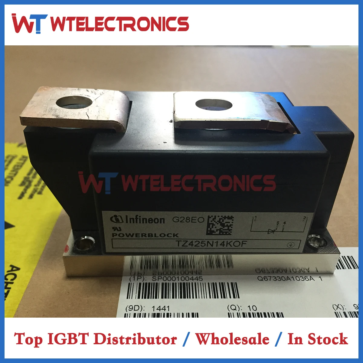 

TZ425N14KOF Original Infineon TZ425N 14KOF TZ425N14KOF PowerBlock