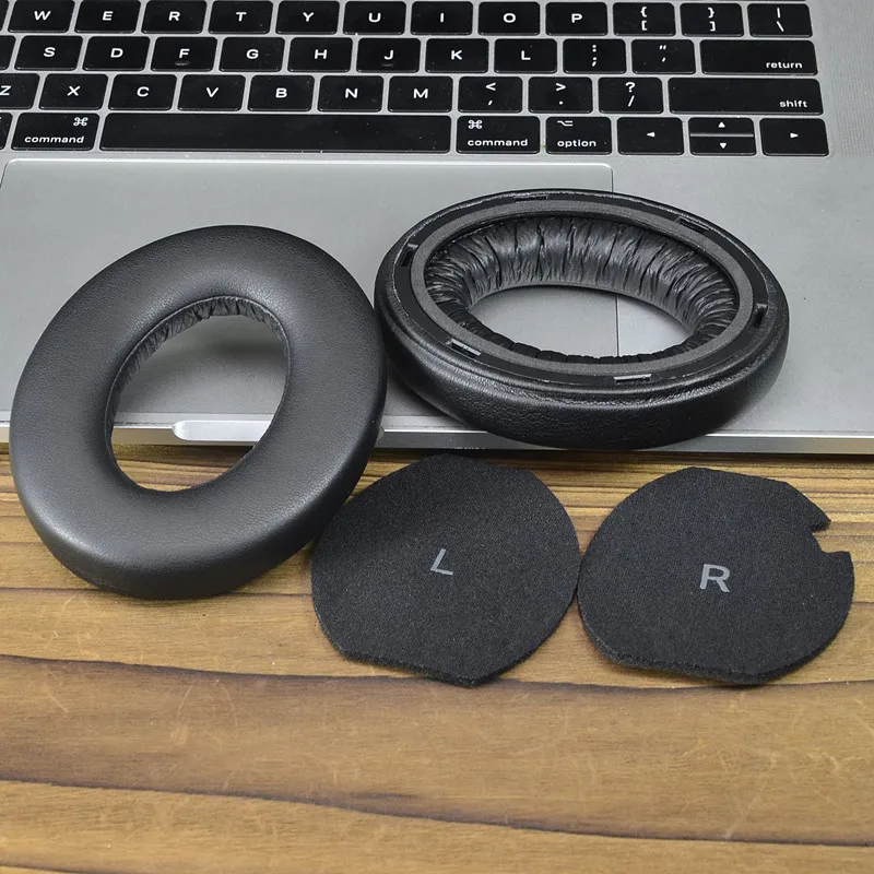 Weiches Protein Leder Ohr polster Kissen für Sennheiser Momentum 4,0 drahtlose Kopfhörer Ersatz Ohr polster Memory Sponge Ohren schützer