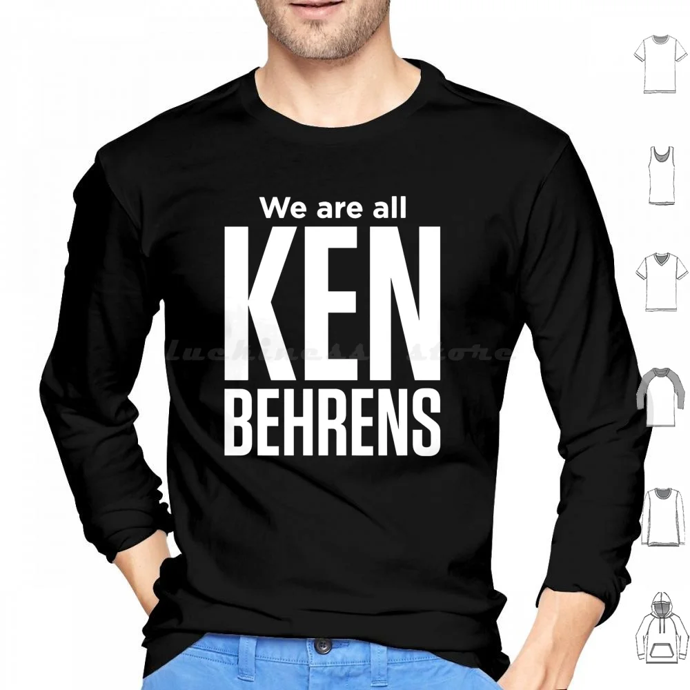 Ken Behrens-We Are All Hoodies Long Sleeve Canberra Canberra Pride Thank You Ken Behrens We Are All Ken Behrens Proud