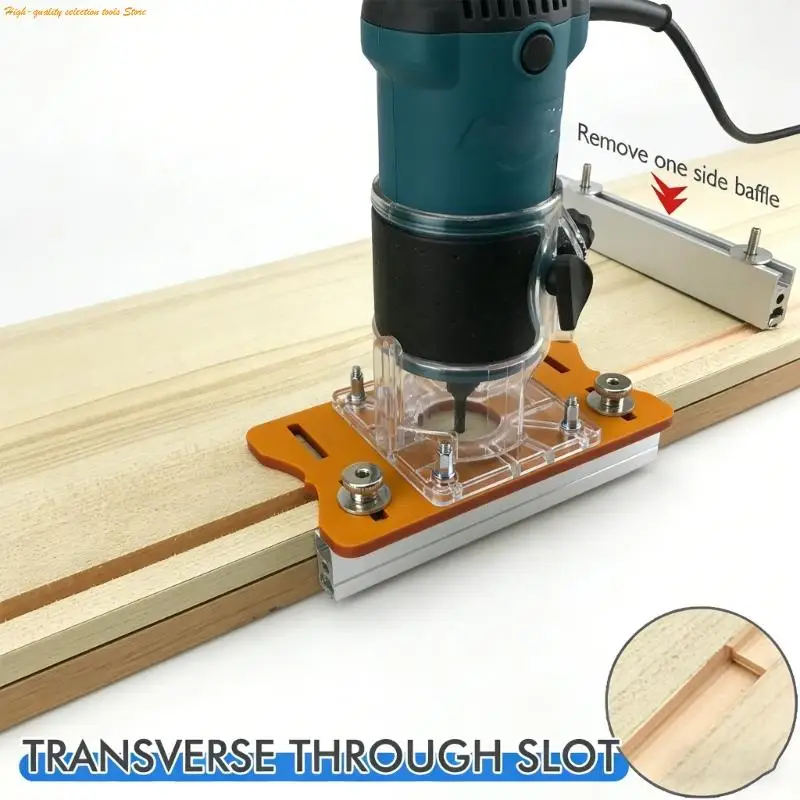 

203F Professional Woodworking Grooving Board With Precise Positioning Systems And Clear Protective Cover For Accurate Cut