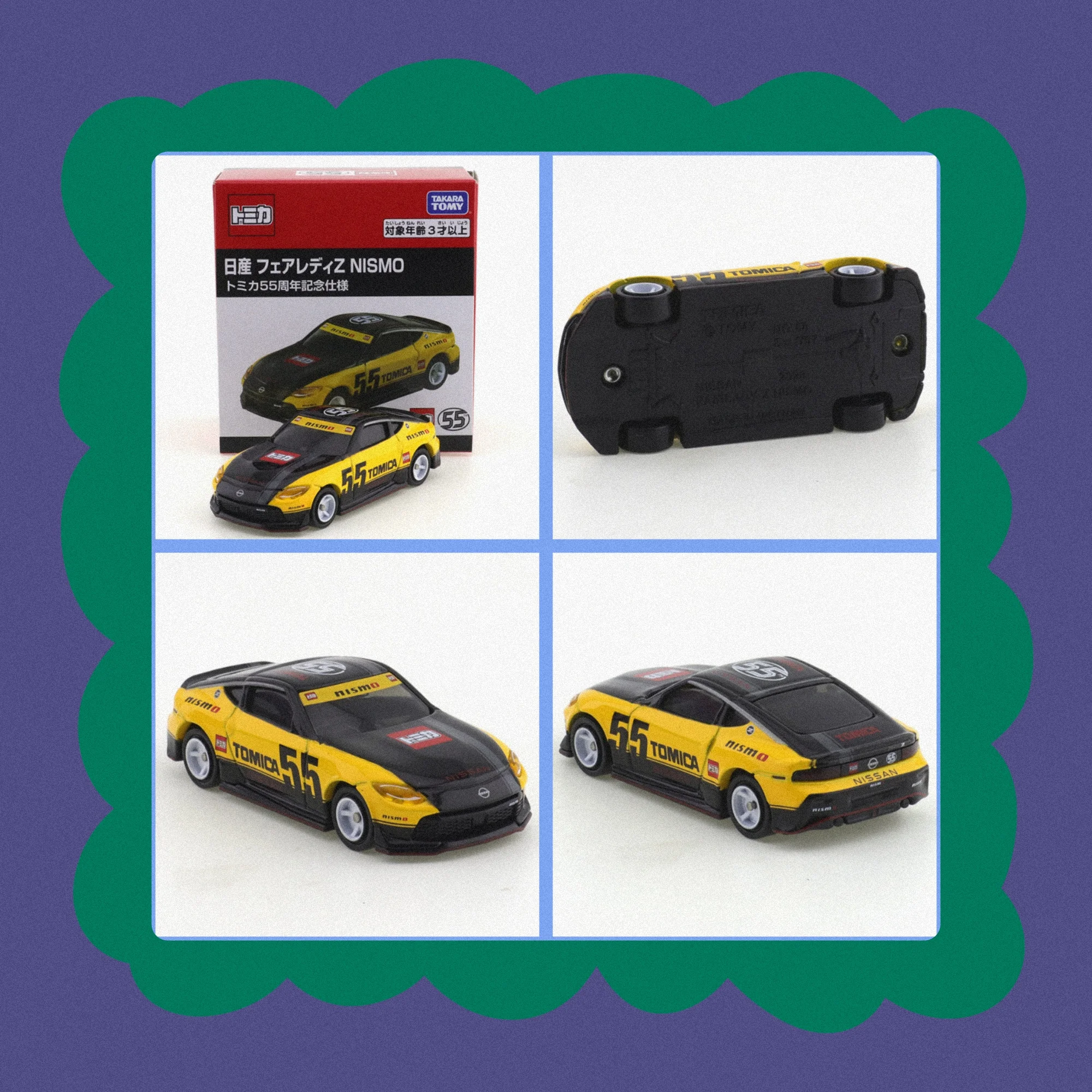 

Tomica новый автомобиль 1/64 детская литая модель автомобиля Fairlady Z NNSMO 55-летие украшения Cas игрушки подарок для мальчиков