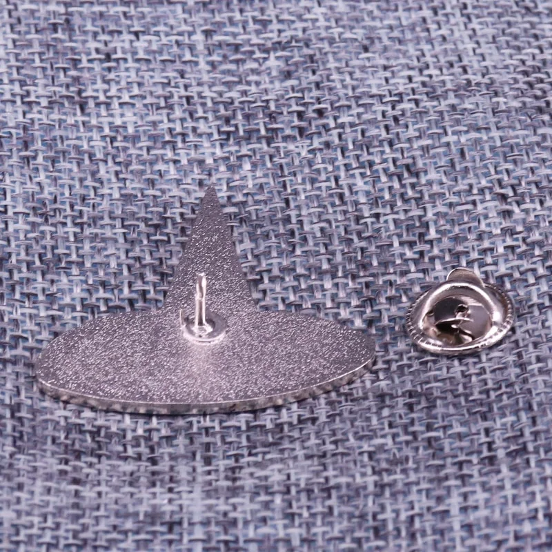 Magic Witch Hat Lapel Pin Rosy Glitter Wizardry Brooch Trendy Flair Addition