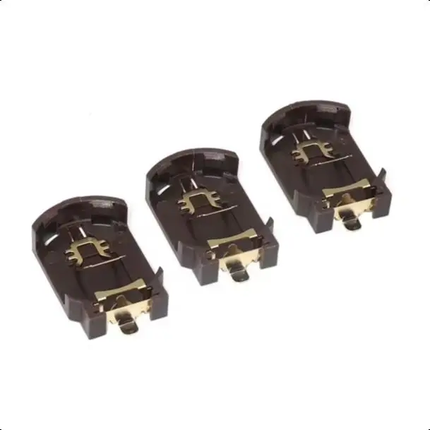 【20-10PCS】 BS-8 CR2032 CR2025 Gold-Plated Button Battery Holder 2032 Battery Box Socket Case
