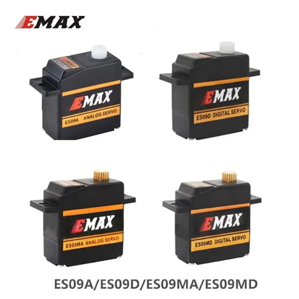 4 قطعة/الوحدة EMAX ES09A ES09D ES09MA ES09MD سيرفو ثنائي المحمل محدد سواش لطائرات الهليكوبتر Trex 450 RC