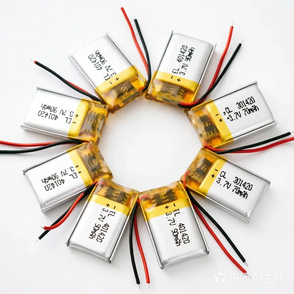 301420 60mAh 401420 90mAh 501420 100mAh 601420 701420 3.7V 130mAh Lithium Polymer LiPo Rechargeable Battery
