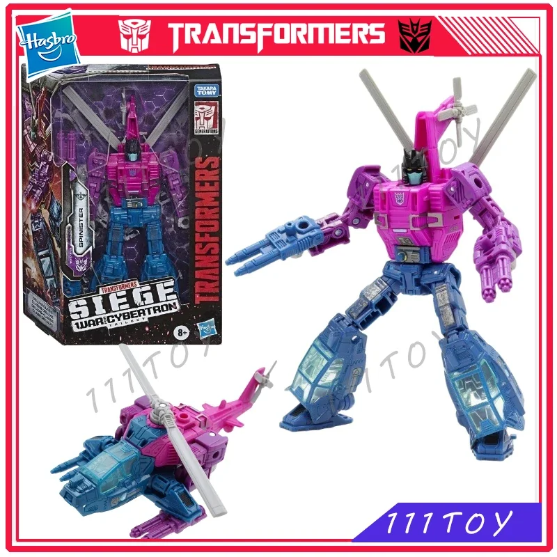 

In Stock Hasbro Transformers Toys Generations War for Cybertron Siege WFC-S48 Spinister Action Figure Robot Toy Gifts Hobbies